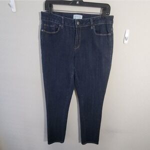 Liz Claiborne Boyfriend Jeans Dark Wash Denim Women Size 4